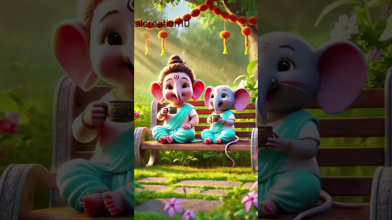 Ek Danta Tere pe Apun hak Banta//Jai Shree Ganesh ???????????????????? #shortvideo #trending #viralshort #ganeshji