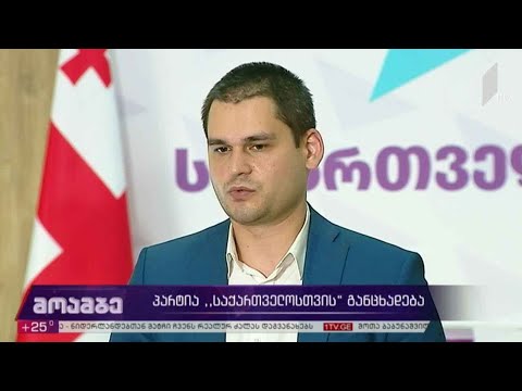 პარტია „საქართველოსთვის“ განცხადება