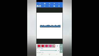 Making attractive text with pixellab | #shorts #ScientificAndroid screenshot 4