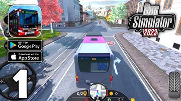 Bus Simulator 2023 Gameplay (Android,IOS) Part 1