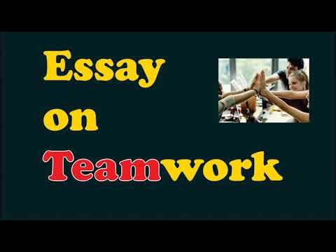 essay on teamwork 200 words