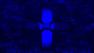 Worship Cross Blue Grunge Loop
