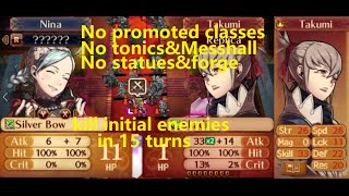 Lunatic Conquest Endgame No promoted Classes&skills,Tonics,MessHall #fireemblem #fireemblemfates