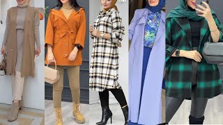 موضة خريف 2023/2024🌟موديلات تنسيقات ألبسة تركية للمحجباتmodest clothing/hijab style