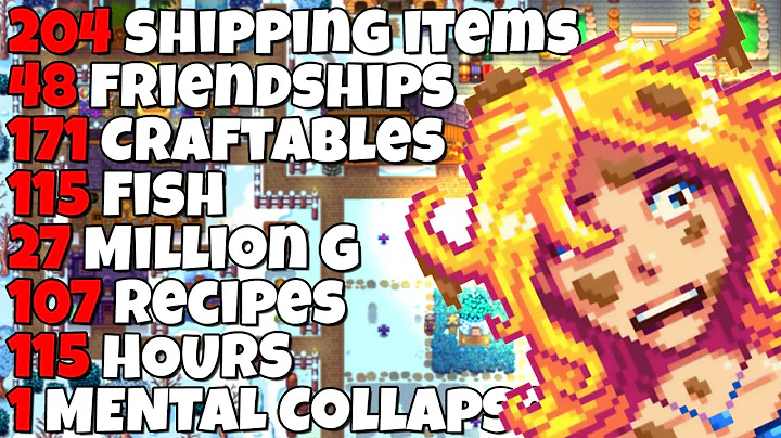 100%ing Stardew Valley Expanded is GRUELING