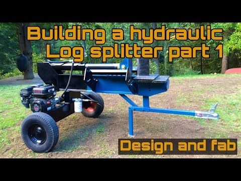 Homemade Log splitter part 1