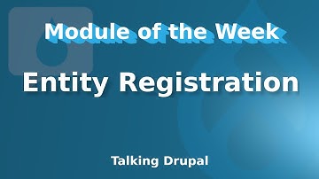 Drupal Module: Entity Registration