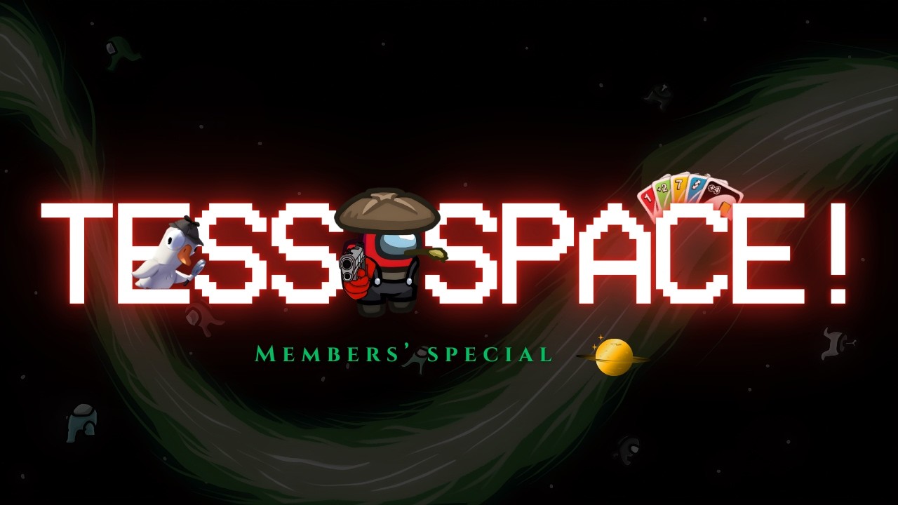TESS SPACE Special - Among Us | Goose Goose Duck | Skribbl | UNO