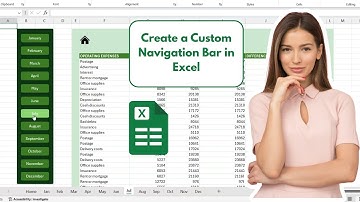 How to create Excel Navigation Bar - Complete Guide 2025