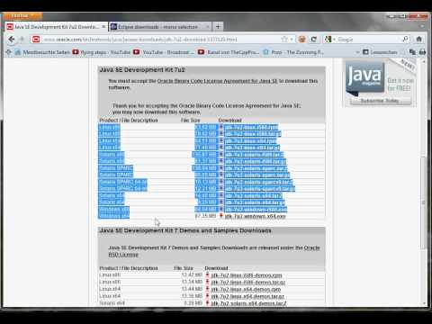 Java Programmierung Lektion 1: Installation
