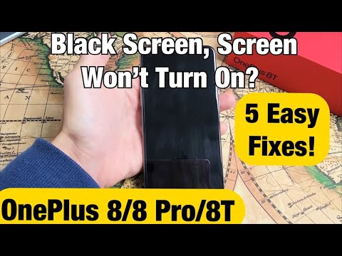OnePlus 8/8 Pro/8T: Black Screen, Screen Won&rsquo;t Turn On? 5 Fixes!