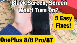 OnePlus 8/8 Pro/8T: Black Screen, Screen Won't Turn On? 5 Fixes! screenshot 2
