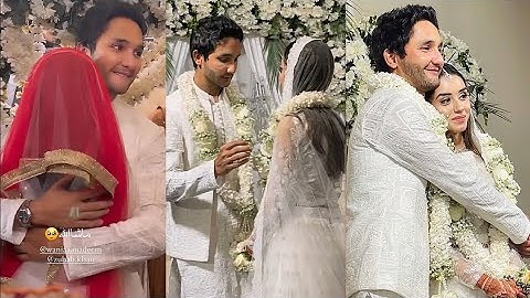 zuhab khan and wania nadeem nikkah||#zuhabkhan #wanianadeem #luckygirl