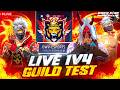 FREE FIRE LIVE GUILD TEST || 1V4 GUILD TEST FOR INDIA-58 NO GUILD #freefire #guildtest #shortslive