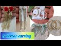 Diy 5 korean earrings how to make korean earring pearl earrings koreanearrings diy handmade