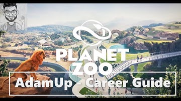 Planet Zoo Tutorial - Career walk-though - Maple leaf wild-life park. bronze