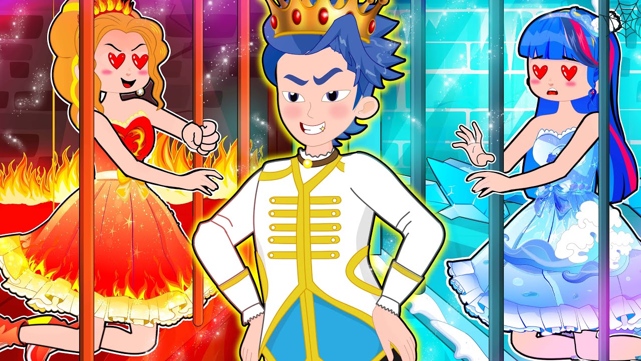 HOT vs COLD Princess, But in Jail! Who Will Become ALEX’s Girlfriend ...