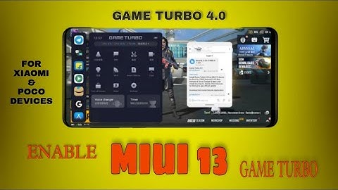 Install MIUI 13 Game Turbo 4.0 with voice Changer | Install All Xiaomi & Poco Devices