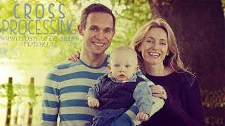 Cross Processing Photoshop CC 2015 Tutorial