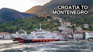 Dubrovnik to Kotor by bus AND boat | Montenegro border crossing