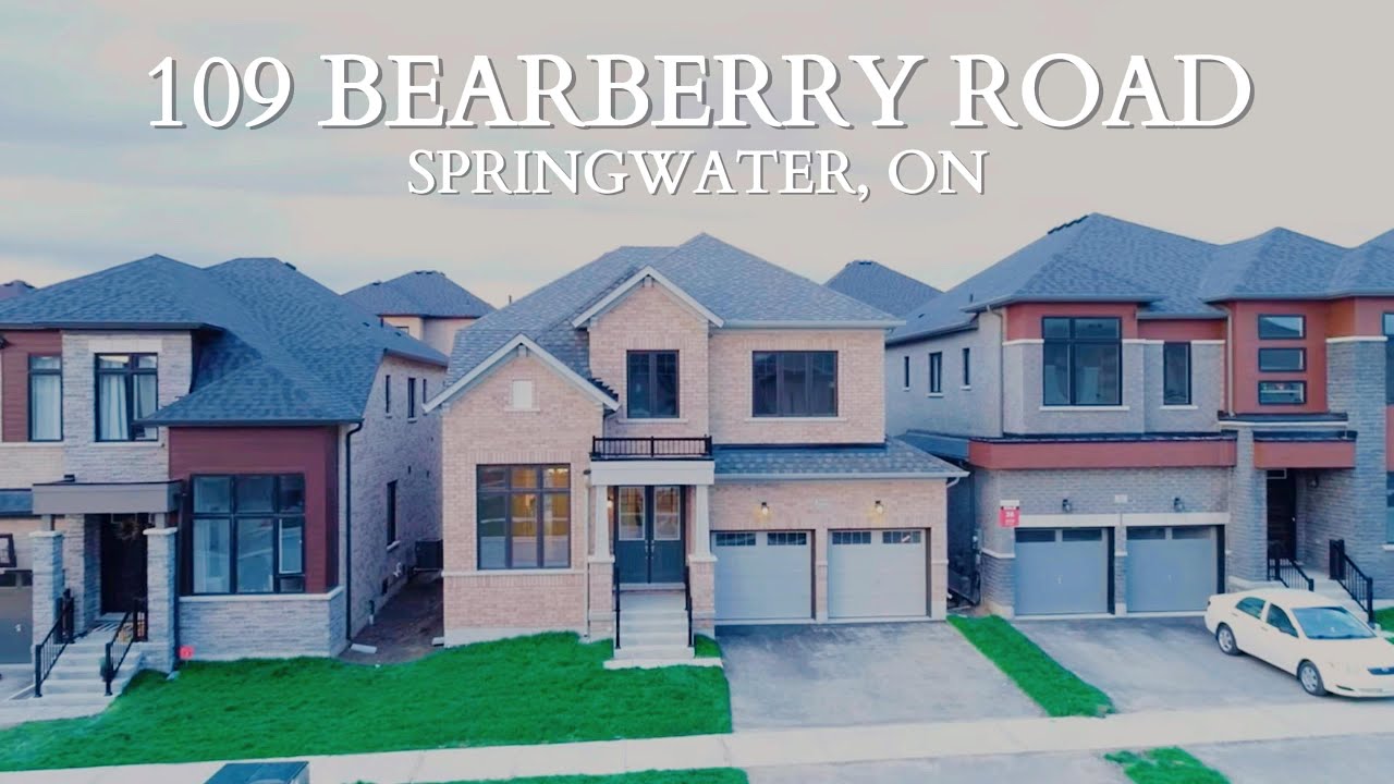 Property For Sale 109 Bearberry Road, Springwater ON YouTube