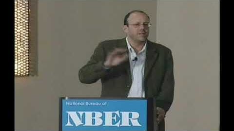 2009 Methods Lecture, Michael Kremer, "Conducting Field Research in Developing Countries"