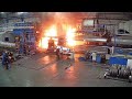 Un incendie se propage trs vite dans une usine daluminium espagne