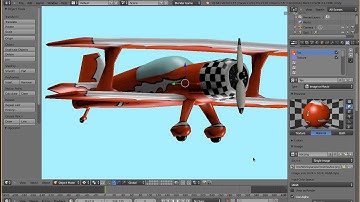 Airplane in Blender - part 2