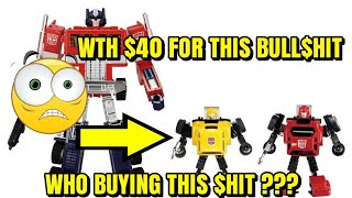$40 FOR TRANSFORMERS G1 ARTICULATED BUMBLEBEE & CLIFFJUMPER MISSING LINK FIGURES WHO BUYING THIS ???