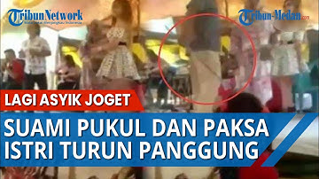 CEMBURU Seorang Suami Pukul Istri yang Asyik Berjoget dan Bernyanyi Bareng Biduan di Atas Panggung