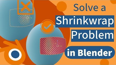 How to Fix a Shrinkwrap Issue in Blender