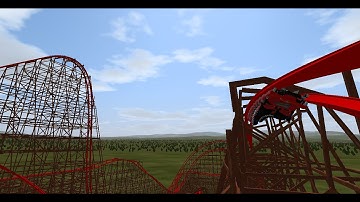 Meanstreak NEW RMC VERSION No- LImits 2 (Cedar Point RMC Coaster design) @CedarPoint