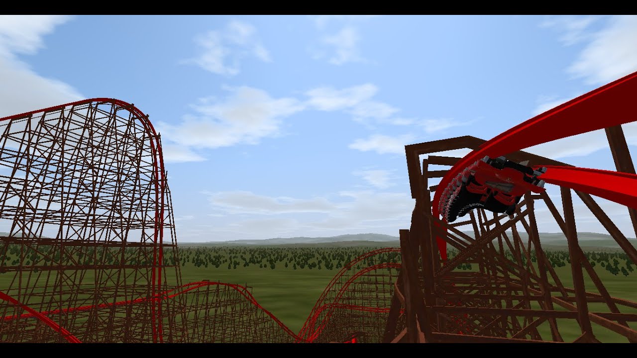 Meanstreak NEW RMC VERSION No LImits 2 (Cedar Point RMC Coaster design