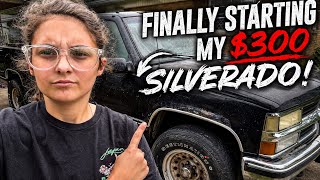 SHES ALIVE! First OFFICIAL Start on my Silverado ! 