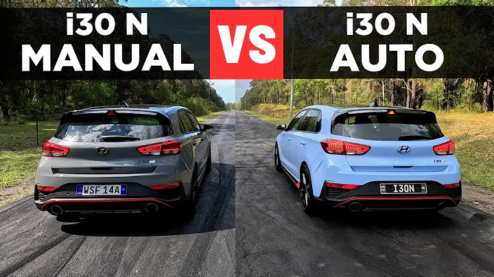 Drag Race: 2025 Hyundai i30 N (manual vs auto) – 0-100 & POV test drive