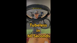 Tubeless Tire Setup in 60 Seconds