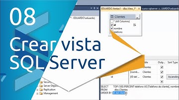 SQL Server | 08 - Crear Vista de una tabla
