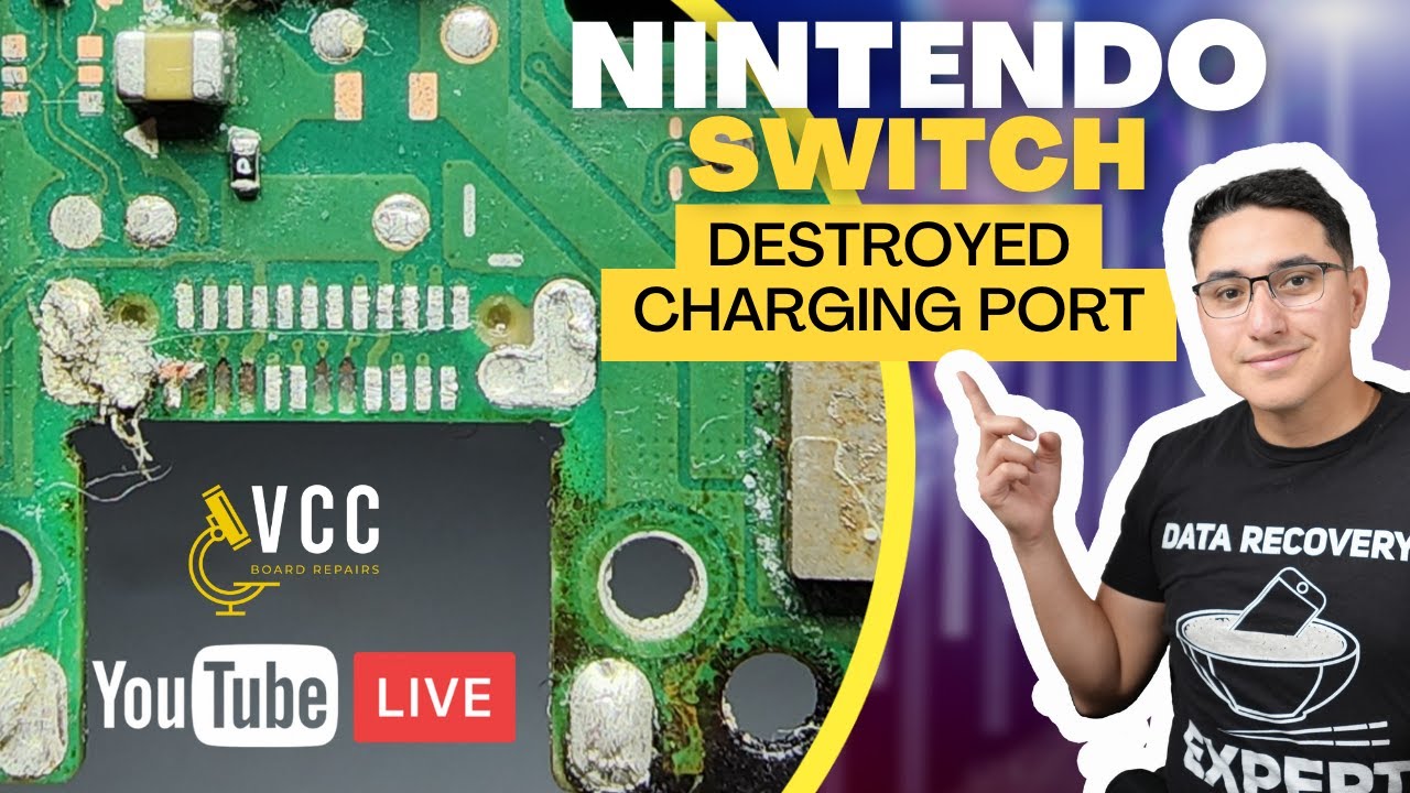 Nintendo Switch USB C Charging Port Repair - Logistics