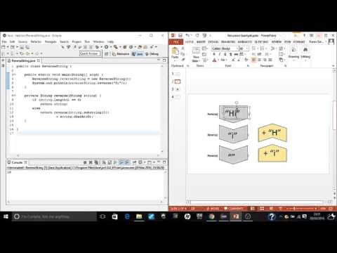 Reversing A String With Recursion Java