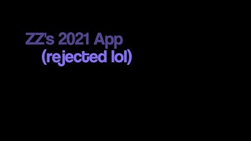 CSSSA 2021 Rejected Application