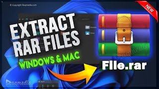 how to extract rar files on windows 10 with winrar free & easy