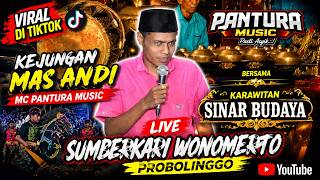 VIRAL TIKTOK KEJUNGAN MAS ANDI MC BERSAMA KARAWITAN SINAR BUDAYA LIVE SUMBERKARI WONOMERTO PROB