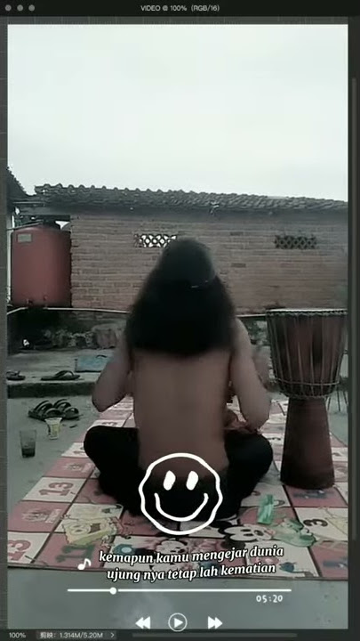 story wa gondrong joget❤