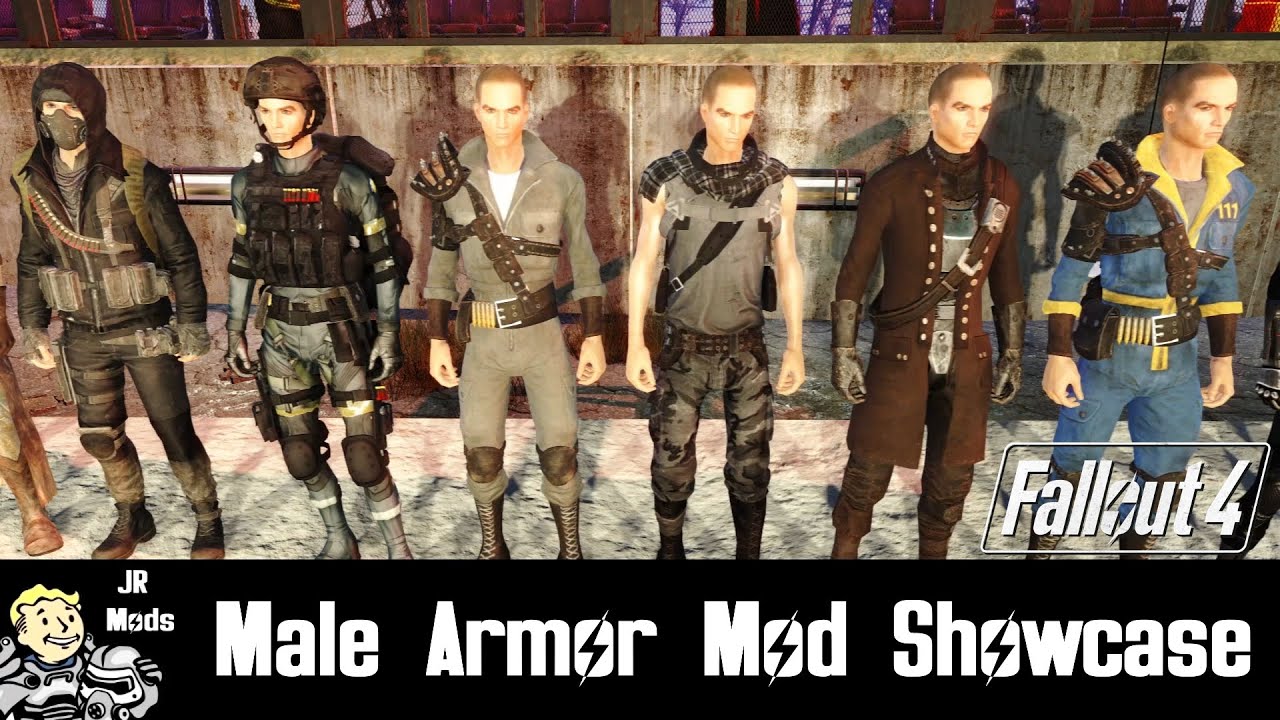 Fallout 4 Mod Showcase Male Armor Mods