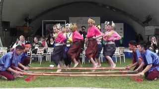 RAM GRATOP MAI รำกระทบไม้ dance at the Taste of London Festival 2013 - Day 4 of 4