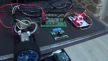 RIOT OS motor driver test with dual motor driver with 1 direction pin