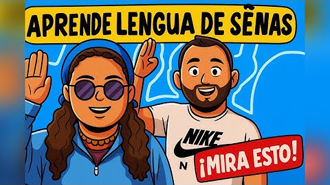 Aprende LENGUA DE SEÑAS desde cero con la profe: ¡mira esto!