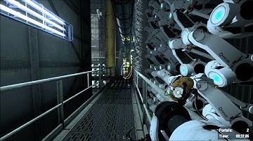 Portal 2 Challenge Mode - Finale 2 in 1:32.45