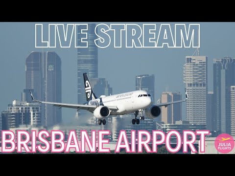 馃敶 LIVE Plane Spotting @ Brisbane Airport Australia SUNDAY Morning RUSH