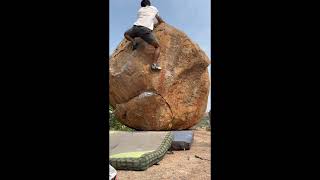 Some easy boulder from recent trip to #hampi in Karnataka #bouldering #climbing #outdoors #india